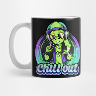 Cosmic Beats: Streetwear Alien Mug